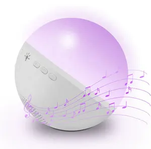 FANSBE 7 renkler ayarlanabilir gece lambası yetişkinler bebek beyaz gürültü uyku için taşınabilir ses makinesi