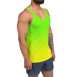 Camiseta sin mangas para gimnasio para hombre – Chaleco de entrenamiento sin mangas de secado rápido - Product Image 3