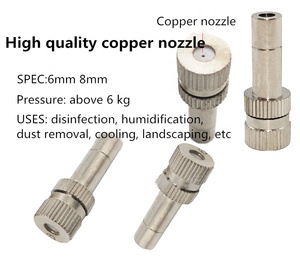Quick Insertion Low-pressure Atomizing <strong>Nozzle</strong>, Cool Temperature, Fine Mist, Wet Dedusting, Breeding Disinfection - Product Image 2