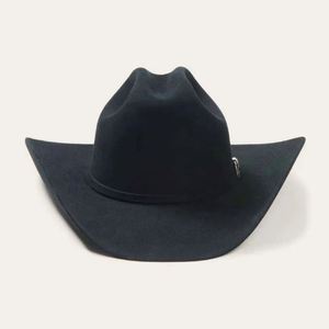 Wholesale Cowboy Jazz Felt Bowler Hat Unisex Wide Brim Vintage Casual Outdoor Four Seasons Wool Felt Hat - Product Image 6
