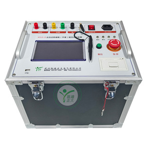 เครื่องทดสอบแรงดันไฟฟ้า KD Zhengda รุ่น KDJS-8A 0-50kV หน้าจอสัมผัส 7 นิ้ว สำหรับถุงมือฉนวนและเครื่องมือ - Product Image 2