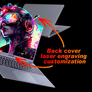 R9 AMD Ryzen สำหรับเล่นเกมขนาด15.6นิ้ว6900HX 8 Core 16เธรด DDR5 32GB 2TB NVMe SSD Windows11Pro WIFI <span class=keywords><strong>5G</strong></span> โลโก้ออกแบบได้ตามที่ต้องการ - Product Image 6