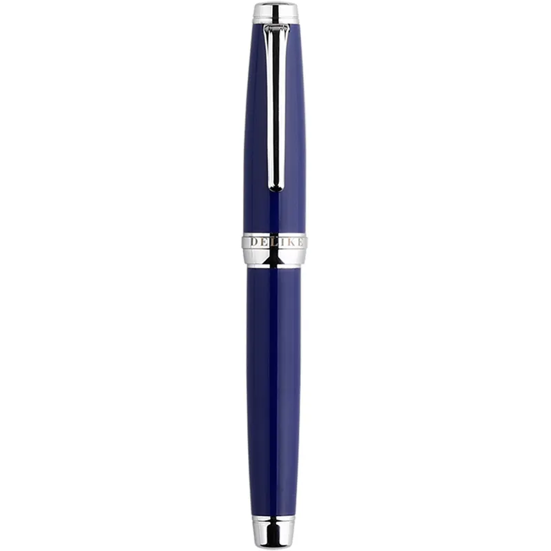 MAJOHN New Moon 3 Enchant ress Blue Füll federhalter Metall farbe Back farbe Extra Fine Art Nib Student Pen made in China