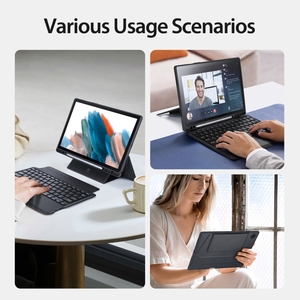 <span class=keywords><strong>Custodia</strong></span> in Pelle con Tastiera Magnetica Flottante e Supporto per Samsung Galaxy Tab <span class=keywords><strong>A8</strong></span> 2021 10.5 DUX DUCIS DK - Product Image 5