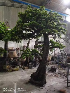 Personnaliser 3m de hauteur grand intérieur extérieur arbre artificiel cyprès pin arbre bonsaï pour la décoration de jardin et de paysage - Product Image 4
