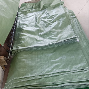 Breite 110cm Recycling PP Gewebter Sandsack Zement beutel Grüner Müll PP Gewebter Beutel - Product Image 1
