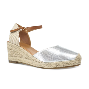 Alla moda per il tempo libero cintura alla caviglia <span class=keywords><strong>scarpe</strong></span> casual sandali con tacco in juta - Product Image 2