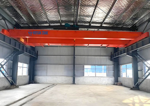 Lh loại hội thảo ứng dụng cầu trục dầm đôi 10 tấn 15 tấn 16 tấn 32 tấn với xe đẩy điện - Product Image 5