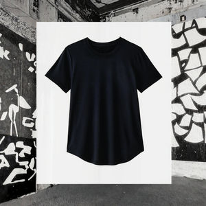 Camiseta de Gasa para Mujer, Diseño Especial Personalizado de Fábrica OEM, Transpirable, Holgada, al por Mayor, Estilo Hip Hop, de Alta Calidad - Product Image 3