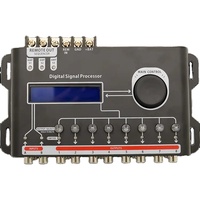 Processeur de Signal numérique d'amplificateur DSP de voiture haut de gamme à 8 canaux avec égaliseur paramétrique pour système de son de voiture amplificateur DSP de voiture