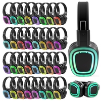 Earphone & Headphone HiFi Nirkabel Inovatif Headset Silent Disco Baru Dari Cina untuk Pesta