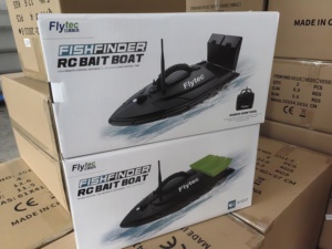 Entry-level 2011-5 cá ngừ câu cá thuyền điều khiển từ xa 1.5kg tải 2 Thùng 500m đôi động cơ thuyền nhựa câu cá cho ăn - Product Image 6