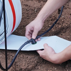 Kit Sistema di <span class=keywords><strong>Irrigazione</strong></span> a Goccia Resistente con Connettori Perforati Pre-Forati per Tubi Spruzzatori per Giardini e Fattorie - Product Image 5