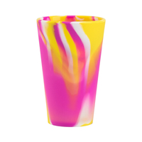 Gobelet à vin ou à bière en silicone, sans BPA, incassable, réutilisable, résistant aux chocs, pour les fêtes, le camping