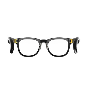 Lunettes Intelligentes Monture en Titane Noir Verres Transparents Contrôle Tactile Caméra 8MP Enregistrement Vidéo 1080P Appel Bluetooth Transition IA - Product Image 6