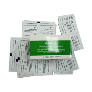 Toallitas estériles con alcohol isopropílico para inyecciones médicas y limpieza de la piel - Product Image 1