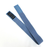 Cinta de gancho y bucle de nailon autoadhesiva de doble cara, ecológica, de 24 mm, con correa de cincha suave ajustable para muñeca