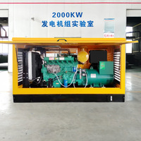 Groupe électrogène diesel industriel silencieux haute puissance triphasé avec alternateur en cuivre, 12KW, 50kW, 80kW, vente en gros