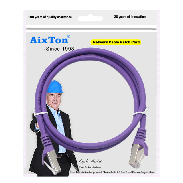 CAT6A CAT7 CAT8 SFTP NETWORK PATCH CORD CABLE 3M 5M BLUE