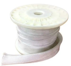 <span class=keywords><strong>Manchon</strong></span> en fibre de verre avec feuille d'aluminium 550 ° C |   Bouclier thermique d'échappement |   Taille personnalisée pour tuyau hydraulique automobile - Product Image 2
