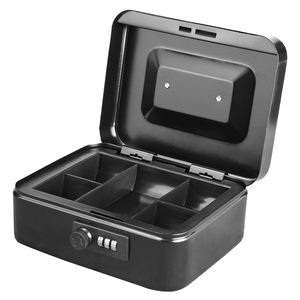 BLA नकदी बॉक्स संयोजन ताला के साथ, काले - Product Image 3