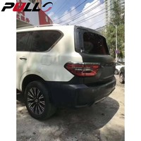 Accessoires de voiture adaptés à Nissan Patrol Y62 2010-2019 Mise à niveau au style 2020 Contient pare-chocs avant et arrière avec calandre capot
