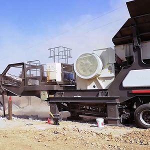 Trituradoras Móviles de Tipo de Rueda con Criba, Trituradora para Minería de Oro, Planta de Trituración de Piedra para Construcción de Canteras de Minerales - Product Image 2