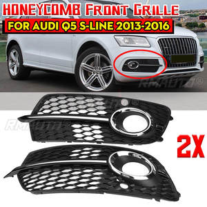 2 Piezas de Rejilla Protectora para Faros Antiniebla Delanteros de Coche para Audi Q5 S-line 2013 2014 2015 2016 - Product Image 1