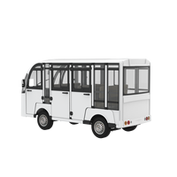 Certificat CE Mini voiture de tourisme électrique 8 places Bus touristique électrique fermé 8 places