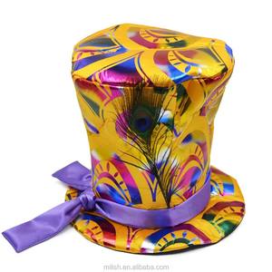 Sombreros <span class=keywords><strong>mad</strong></span> hatter para adultos, gorras populares para carnaval, MFJ-0009, venta al por mayor - Product Image 4