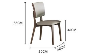 Wayon Contemporary Sintered Stone Dining <strong>Table</strong> with Wood Legs Mid-Century Modern Rectangular Design for Hotel and Home Use - Product Image 6
