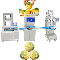Machine de formage automatique de biscuits ananas bicolores BinKang de qualité alimentaire, machine à tartelettes en forme d'ananas