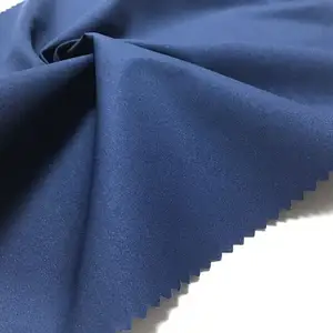 75D Machine Elastic 2/1 Twill Fabric Weft Stretch Fabric With Breathable TPU Material Bonded
