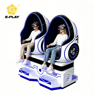 Simulador de Movimiento VR Operado con Monedas Eplay, Cápsula de 2 Asientos, Silla VR 9D, Máquina de Juegos de Cine con Más de 100 Juegos y Películas - Product Image 1