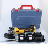 Meuleuse sans fil 21V sans balais 125mm, polisseuse industrielle double fonction pour le métal et le travail du bois, vente en gros