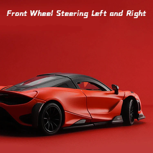 McLaren <span class=keywords><strong>765LT</strong></span> CCA Edición Limitada Superauto Modelo a Escala de Metal Fundido a Presión 1:24 Altamente Detallado Coleccionable Premium Enfocado en Pista - Product Image 6