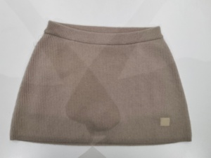<b>Women</b> Ribbed Knit Mini Skirt High Waist Bodycon Slim Fit Casual Summer <b>Skort</b> for Daily Wear - Product Image 4