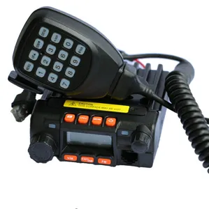 热卖便携式迷你户外双频车载cb收音机25w通信火腿无线电呼叫远程无线电收发器KT-8900