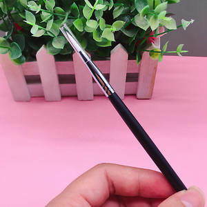 Fine Point <span class=keywords><strong>Liner</strong></span> Brush Corner Eyeliner Brush Outils de maquillage des yeux de précision Poils synthétiques Manche en bois - Product Image 4