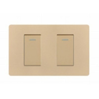 Interrupteurs muraux universels et prises Type 1 Gang 1 Way Switch Outlets Plusieurs couleurs House Switch