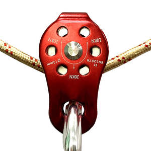 Poulie de sauvetage en aluminium pour haute altitude, fixation latérale, pour escalade, alpinisme, <span class=keywords><strong>camping</strong></span> et randonnée – Vente directe usine - Product Image 2