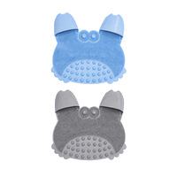 Nouveau tapis de massage pour les pieds en forme de crabe, en élastomère thermoplastique, antidérapant avec ventouses, direct usine, incontournable