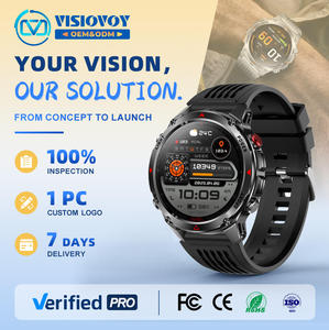 นาฬิกาอัจฉริยะดิจิตอล Visiovoy OEM รุ่นปี 2027 สำหรับผู้ชาย  พร้อมฟังก์ชั่นวัดความสูง ความกดอากาศ GPS  นาฬิกาออกกำลังกาย ระบบ Android กันน้ำ - Product Image 1