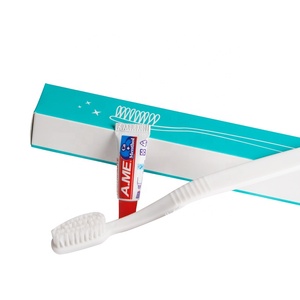 Brosse <span class=keywords><strong>à</strong></span> dents jetable, pièces, imprimée personnalisée avec <span class=keywords><strong>pâte</strong></span>, bon marché - Product Image 2