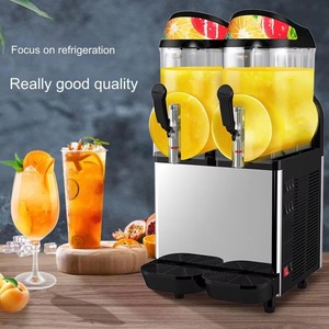 Hete Aanbieding RVS Slushmachine 15L*2 /15L*3 Tank Commerciële IJs Slush Maker voor Melkthee Winkel Café Bar Restaurant - Product Image 5