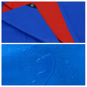 Chống thấm nước chống lão hóa poly Tarp tấm nhựa cho xây dựng chống thấm là phổ biến ở thị trường Trung Quốc PE Tarpaulin - Product Image 2