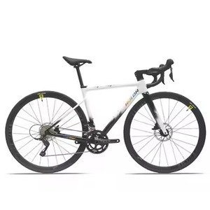 700C Carbon Fiber 20-Speed Hydraulic Disc Spring Fork Road Bike With Internal <b>Cable</b> Routing Thru-Axle for Adults ZXC-273 700C Ca - Product Image 1