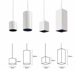 ECOJAS Pendentif-R 8W dimmable basse tension magnétique a mené la lumière de voie - Product Image 3