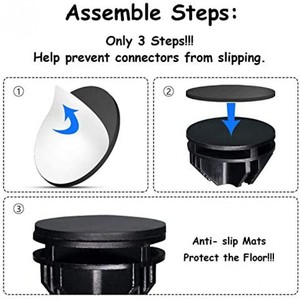 Petit Parc Animalier, Petits Animaux Cage pour L'usage Extérieur D'intérieur, portable En Métal Fil de Clôture pour Petits Animaux, Chiot, Chaton - Product Image 5