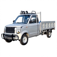 Nouveau camion électrique à quatre roues entièrement fermé, camion lourd, camionnette électrique, rapide et pratique